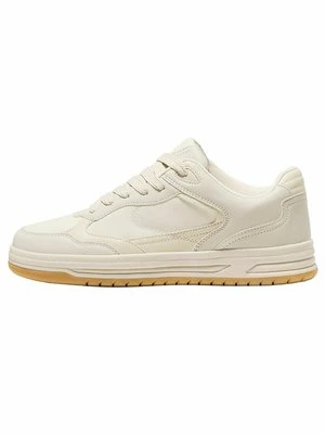 Sneakersy niskie Bershka beżowy