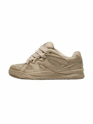 Sneakersy niskie Bershka piaskowy