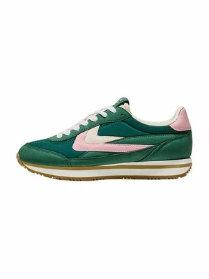 Sneakersy niskie Bershka zielony