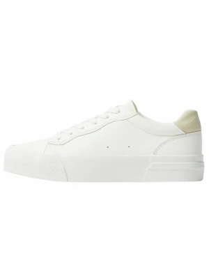 Sneakersy niskie Bershka biały