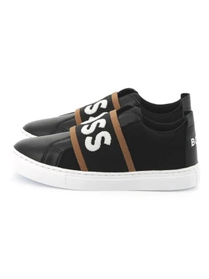 Sneakersy niskie Boss czarny