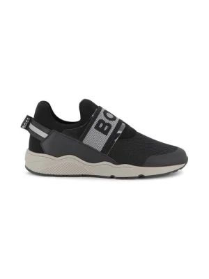 Sneakersy niskie Boss czarny