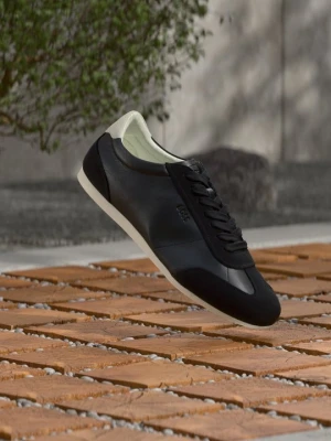 Sneakersy niskie Boss czarny