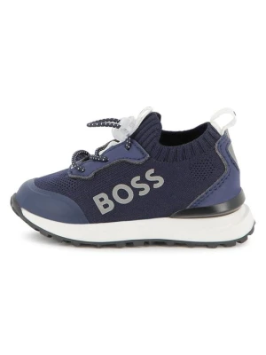 Sneakersy niskie Boss granatowy
