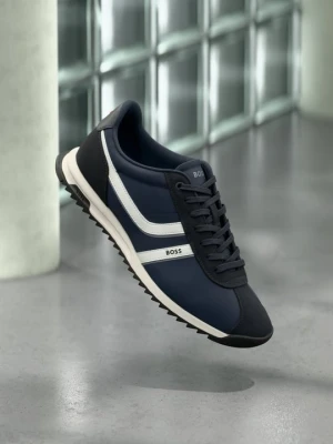 Sneakersy niskie Boss granatowy