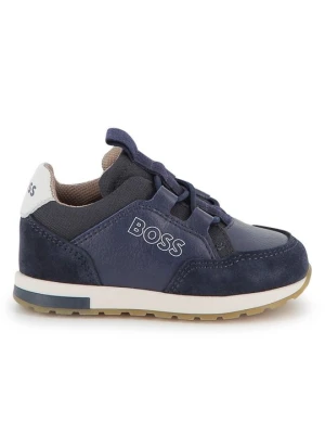 Sneakersy niskie Boss granatowy