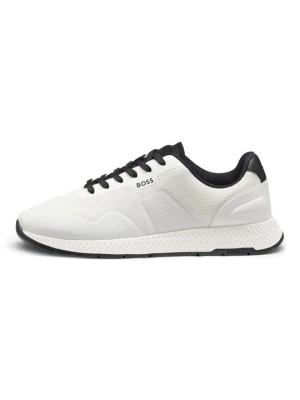 Sneakersy niskie Boss mleczny