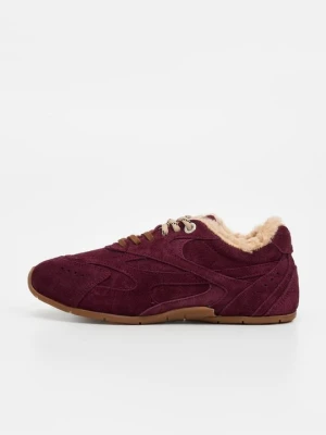 Sneakersy niskie Bronx bordowy