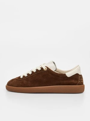 Sneakersy niskie Bronx brązowy