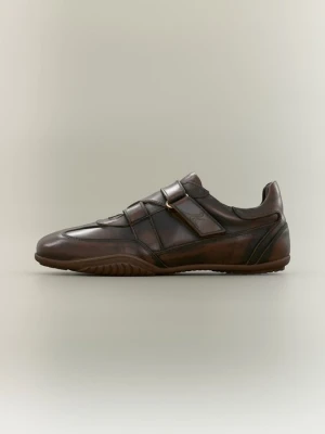 Sneakersy niskie Bronx ciemnobrązowy