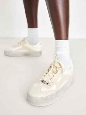Sneakersy niskie Buffalo beżowy