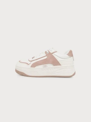 Sneakersy niskie Buffalo mleczny