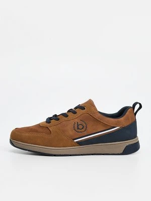 Sneakersy niskie Bugatti koniakowy