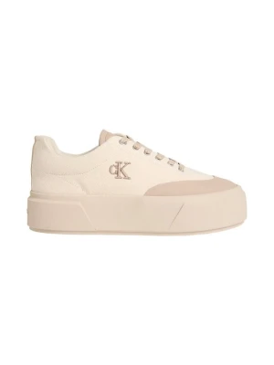Sneakersy niskie Calvin Klein beżowy