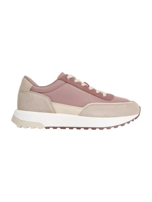 Sneakersy niskie Calvin Klein brązowy