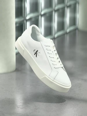 Sneakersy niskie Calvin Klein Jeans biały