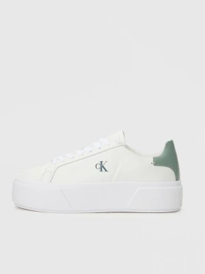 Sneakersy niskie Calvin Klein Jeans mleczny