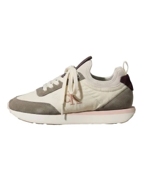 Sneakersy niskie Calvin Klein mleczny
