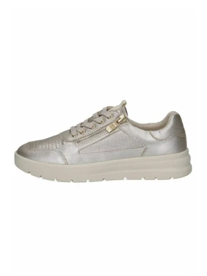 Sneakersy niskie Caprice metaliczny szary