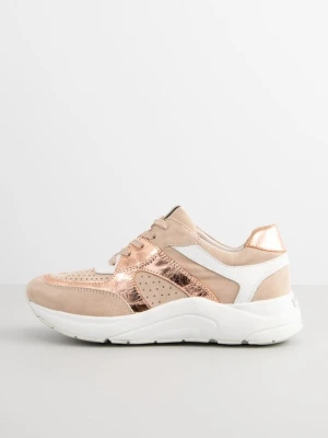 Sneakersy niskie Caprice piaskowy