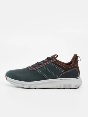 Sneakersy niskie Clarks niebieski