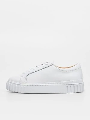 Sneakersy niskie Clarks biały