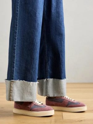 Sneakersy niskie Clarks fioletowy