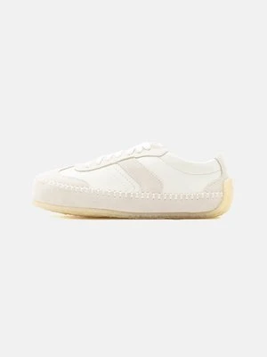 Sneakersy niskie Clarks mleczny