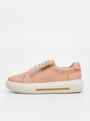 Sneakersy niskie Clarks różowy