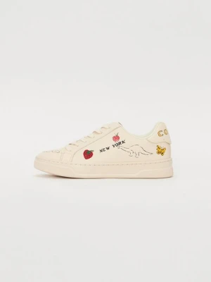 Sneakersy niskie Coach mleczny