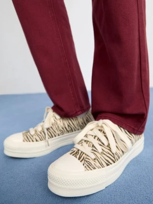 Sneakersy niskie Converse beżowy