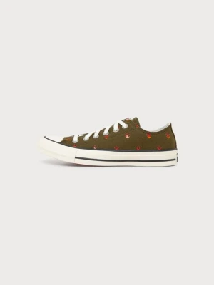 Sneakersy niskie Converse oliwkowy