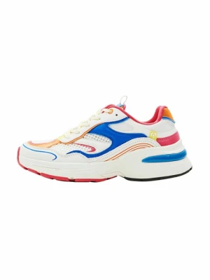 Sneakersy niskie Desigual niebieski denim
