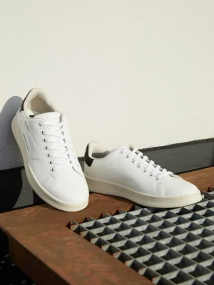 Sneakersy niskie Diesel biały