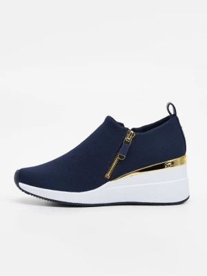 Sneakersy niskie DKNY granatowy