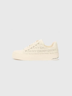 Sneakersy niskie DKNY mleczny