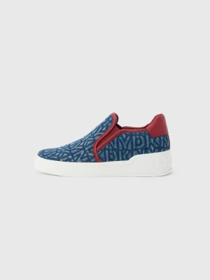 Sneakersy niskie DKNY niebieski denim