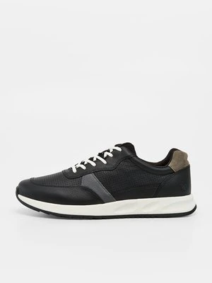 Sneakersy niskie ECCO czarny melanż