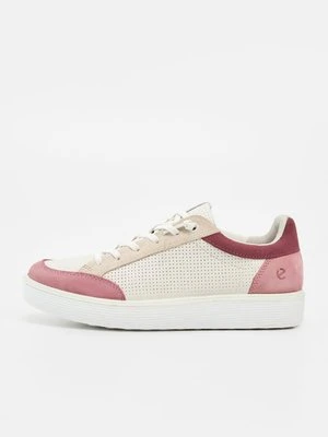 Sneakersy niskie ECCO czerwony