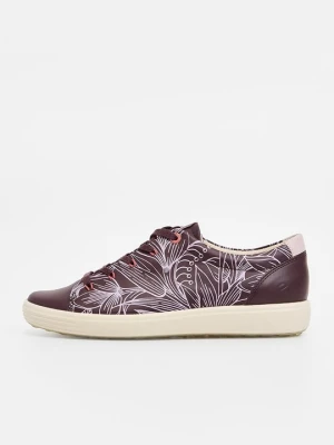 Sneakersy niskie ECCO czerwony