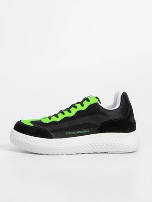 Sneakersy niskie Emporio Armani czarny