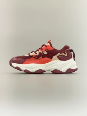 Sneakersy niskie Even&Odd bordowy