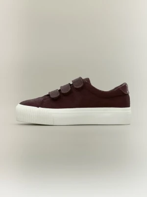 Sneakersy niskie Even&Odd By Zalando bordowy