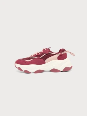 Sneakersy niskie Even&Odd By Zalando bordowy
