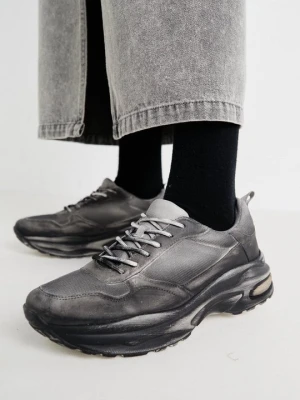 Sneakersy niskie Even&Odd By Zalando szary