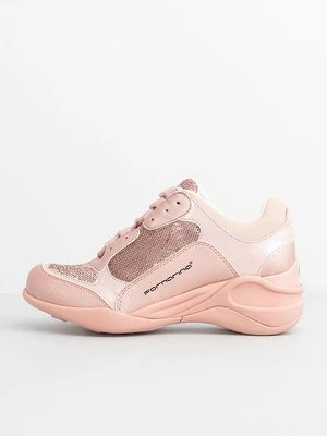 Sneakersy niskie Fornarina jasnoróżowy