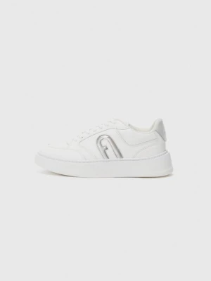Sneakersy niskie Furla biały