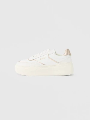 Sneakersy niskie Furla biały