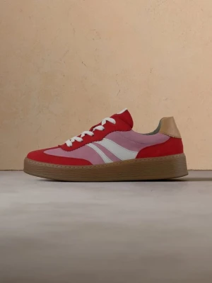 Sneakersy niskie Gabor czerwony