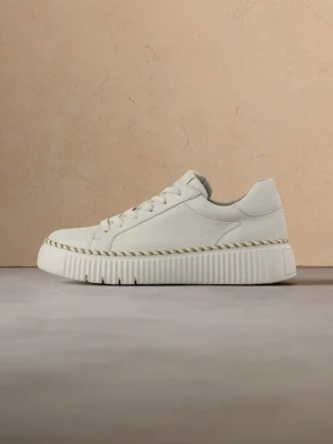 Sneakersy niskie Gabor mleczny